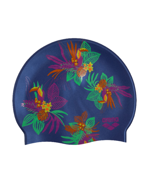 [1E368-213-TU] GORRA P/NATACIÓN PRINT 2 ARENA