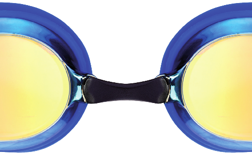 [1E560-73-TU] LENTE NATACION TRACK JR. MIRROR BL-YL ARENA