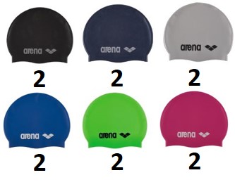 [91670-20-TU] GORRO DE NATACIÓN DE SILICONE SURTIDO ARENA